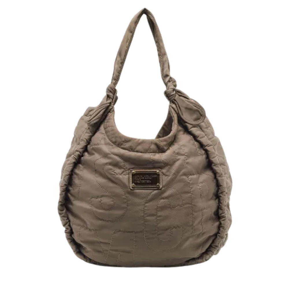 Marc Jacobs Pre-owned Nylon handbags Beige Dames