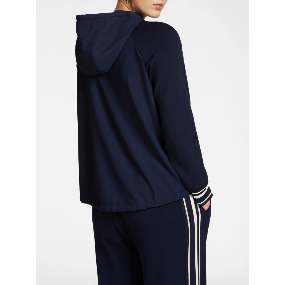 Elena Mirò Stijlvolle Maglia Top Blue Dames