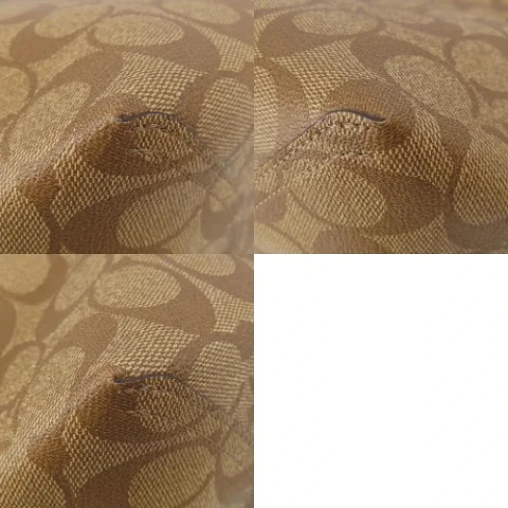 Coach Pre-owned Fabric totes Beige Dames