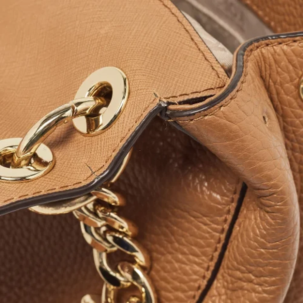 Michael Kors Pre-owned Leather shoulder-bags Brown Dames