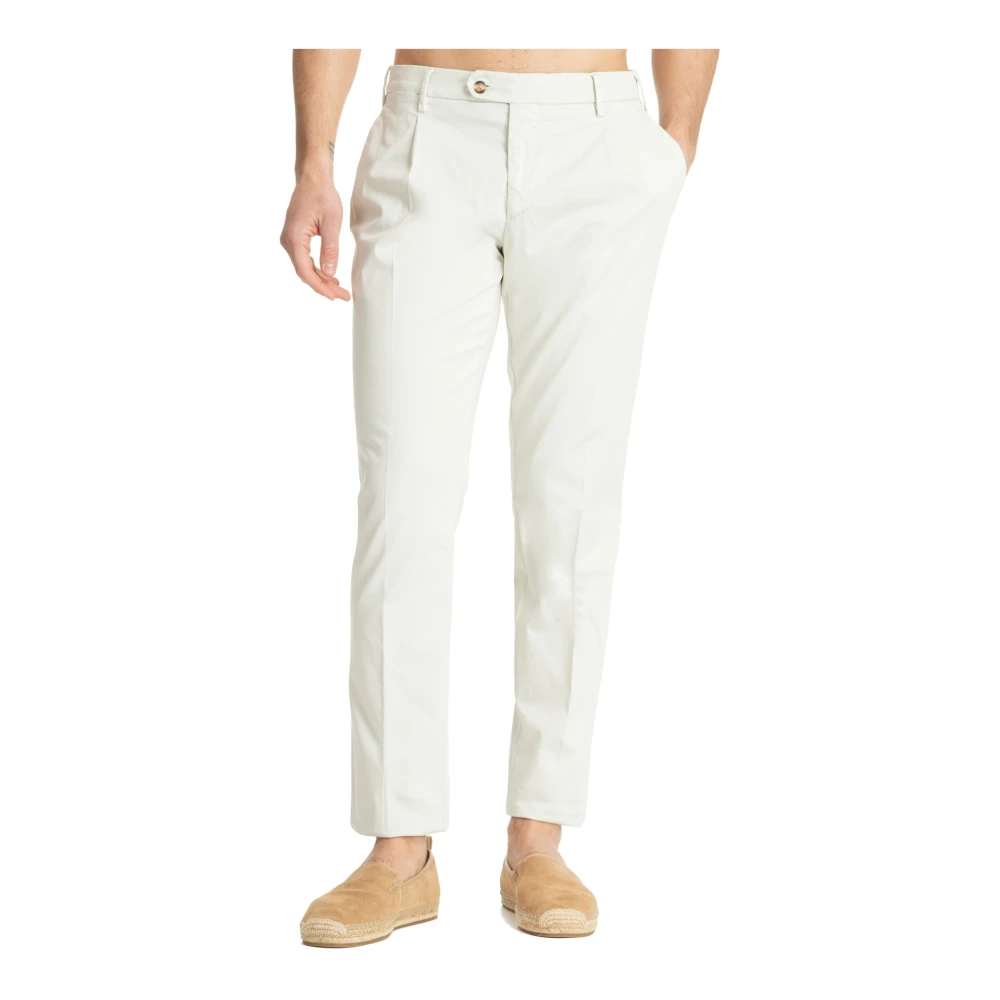 Lardini Klassieke Soho Broek met Multipockets Beige Heren