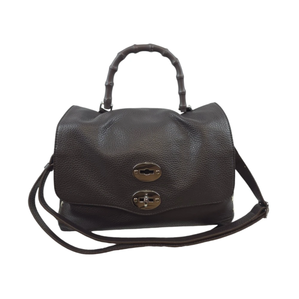 Zanellato Bruin Leren Dagelijkse Kleine Tas Brown Dames