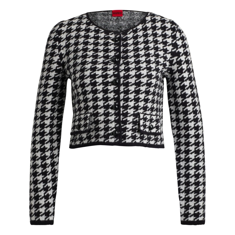 Hugo Boss Stijlvolle Sorper Herenmode Shirt Black Dames