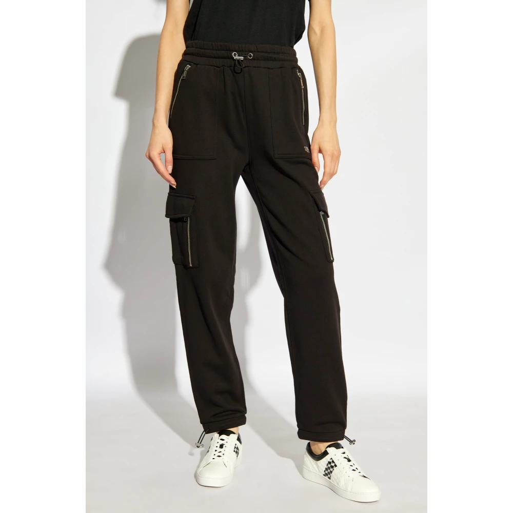 Michael Kors Logo Track Pants Black Dames