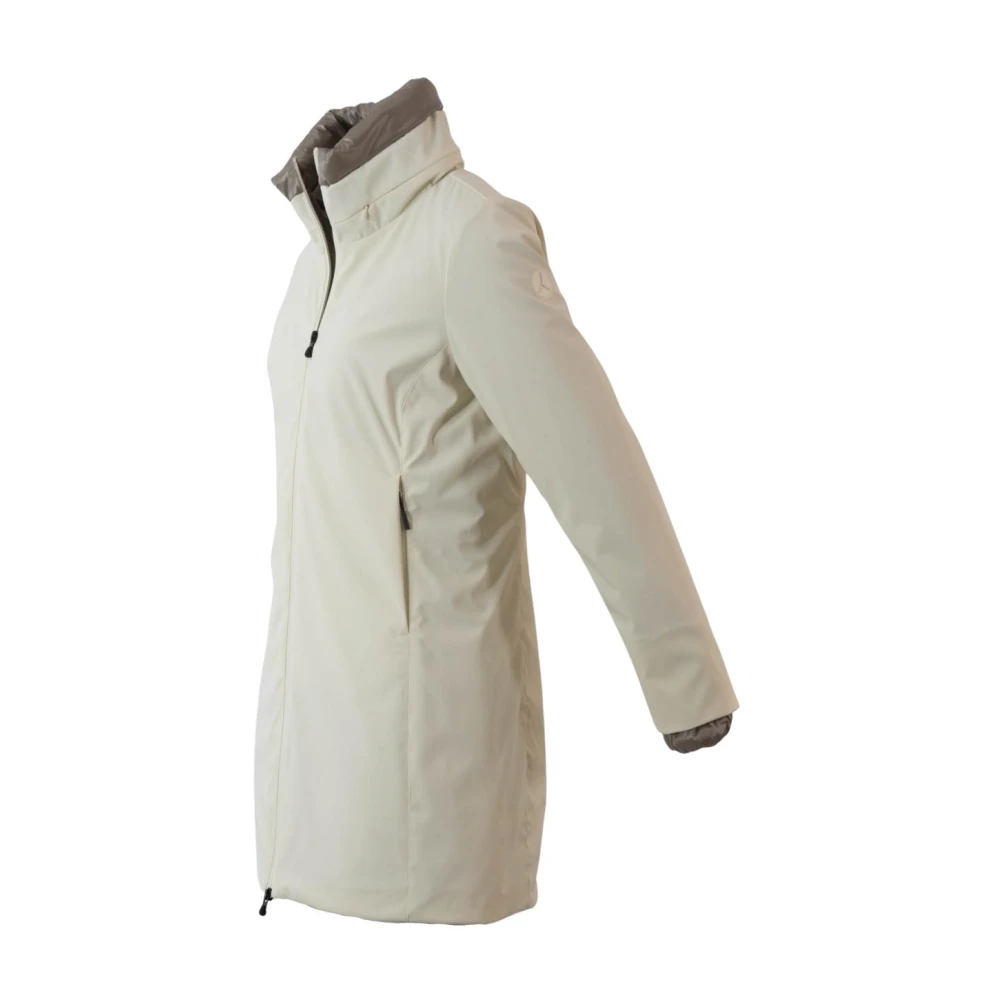 People of Shibuya Waterdichte Geïsoleerde Parka Aviorpm767 White Dames