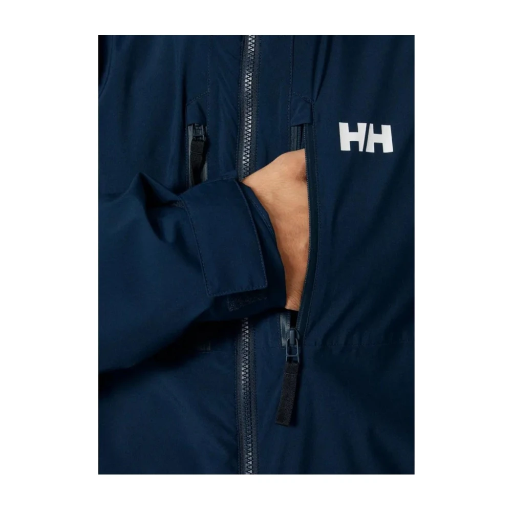 Helly Hansen Waterdichte Parka voor Onvoorspelbaar Weer Blue Heren