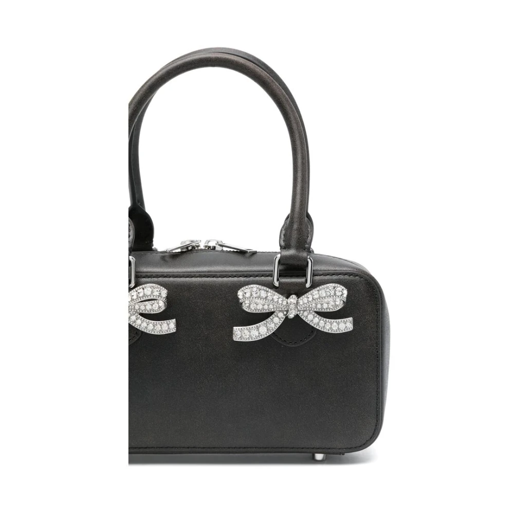 Self Portrait Zwarte Tote Tas met Ritssluiting Black Dames