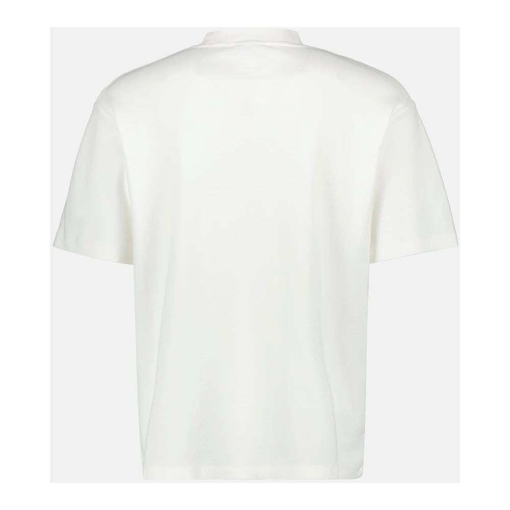 Drole de Monsieur Heren Golf T-shirt Lente-Zomer 2025 White Heren