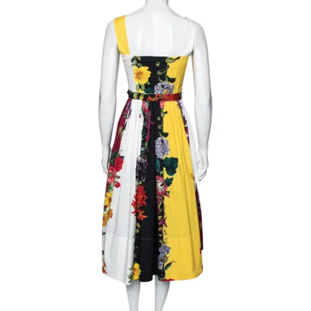 Oscar De La Renta Pre-owned Acetate dresses Multicolor Dames