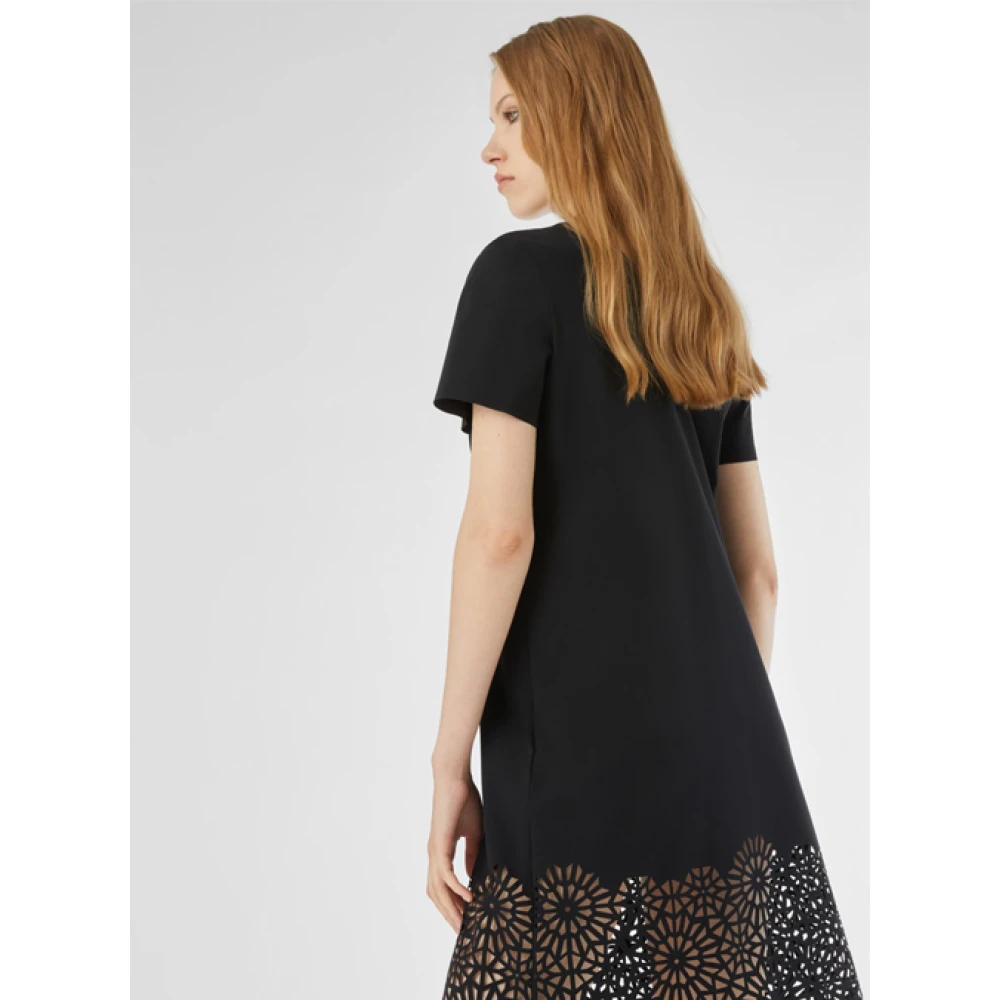 RRD Jurk V-hals Trou Black Dames