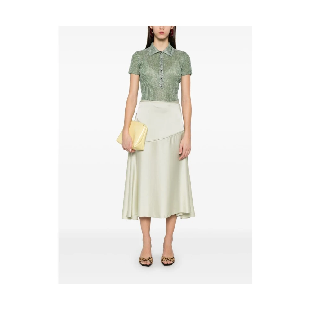 Blumarine Groene Polokraag Trui Green Dames