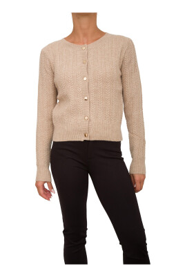 camel-knitted-roundneck-cardigan