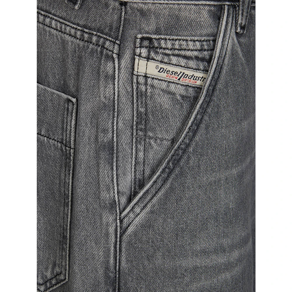Diesel Cargo Style Denim Jeans Blue Dames