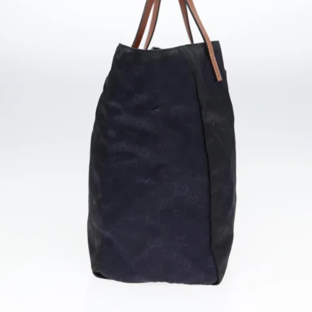 Gucci Vintage Pre-owned Nylon totes Black Dames