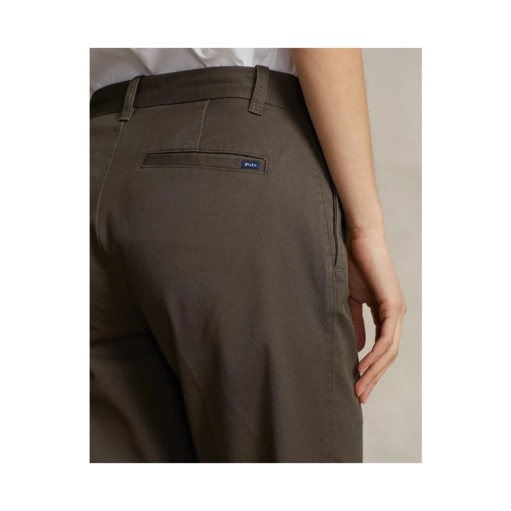 Ralph Lauren Chino Enkelbroek Olijf