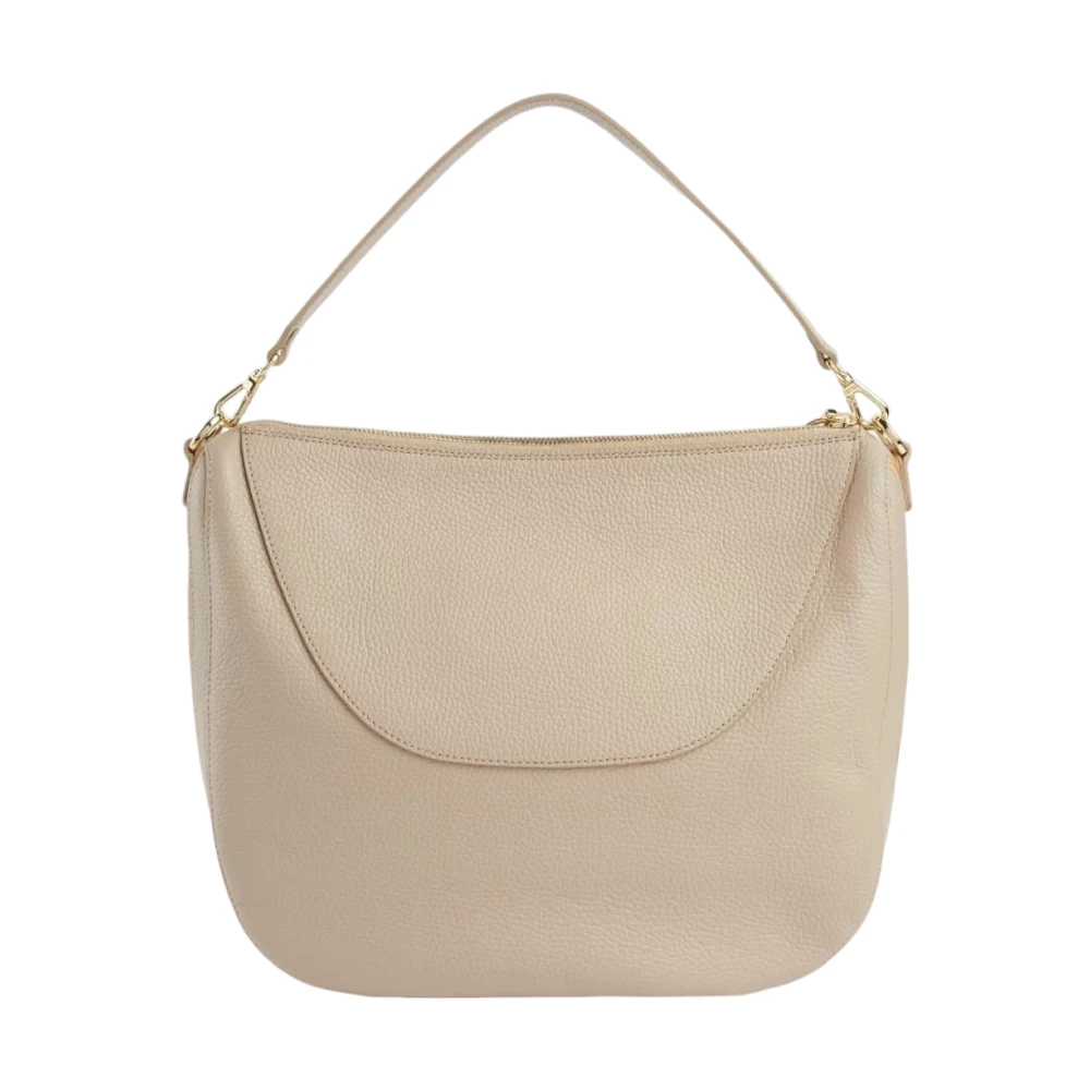 Alviero Martini 1a Classe Beige Leren Crossbody Tas Universe Beige Dames