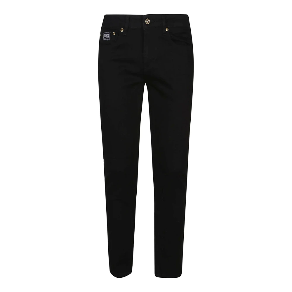 Versace Jeans Couture Slim-fit Trousers Black Heren