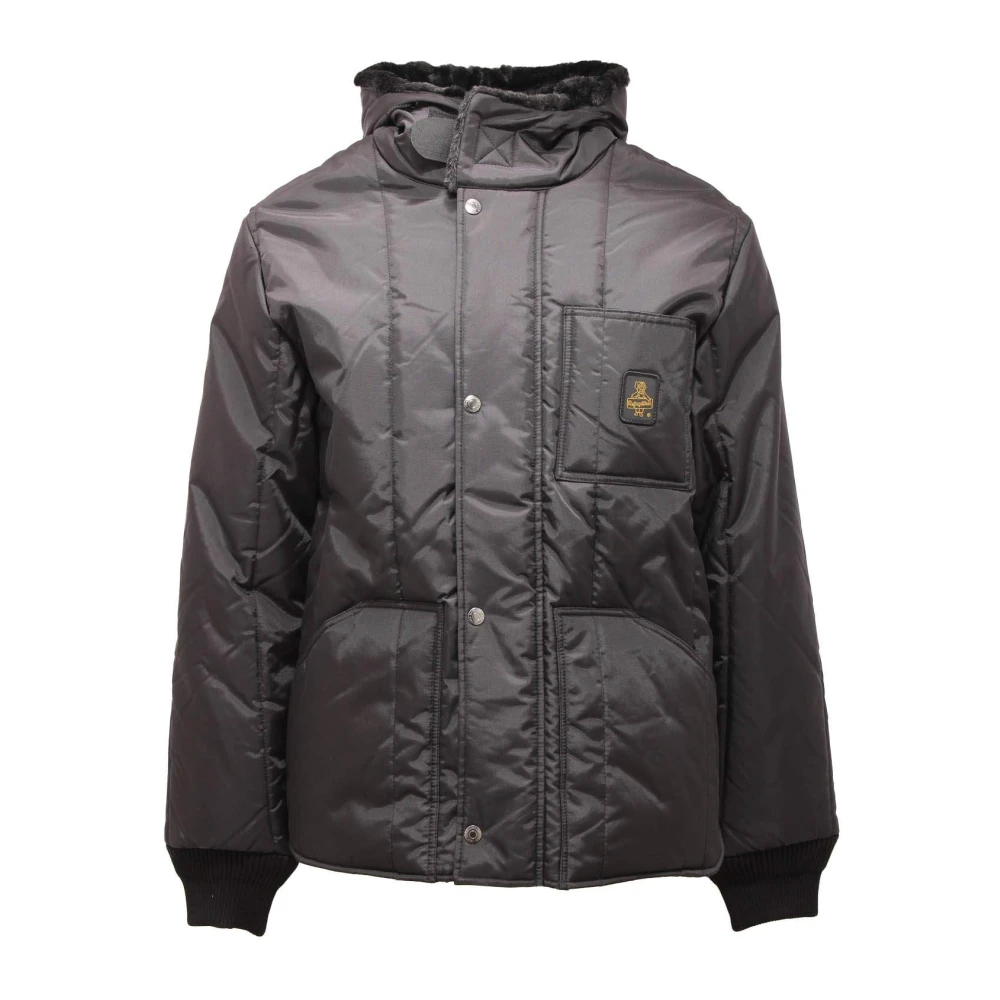 Refrigiwear Herren Schwarz Jacken, K, Xlgröße: