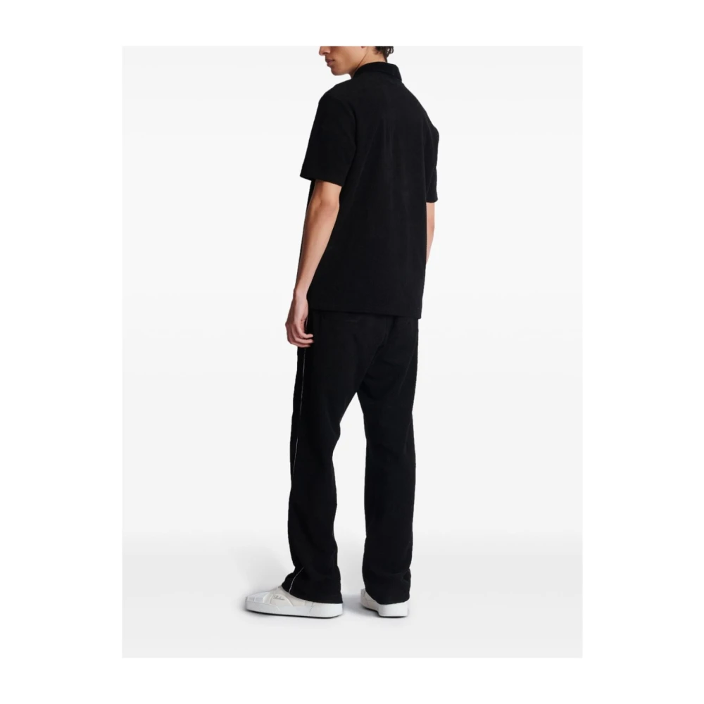 Balmain Zwarte T-shirts & Polo's voor mannen Black Heren