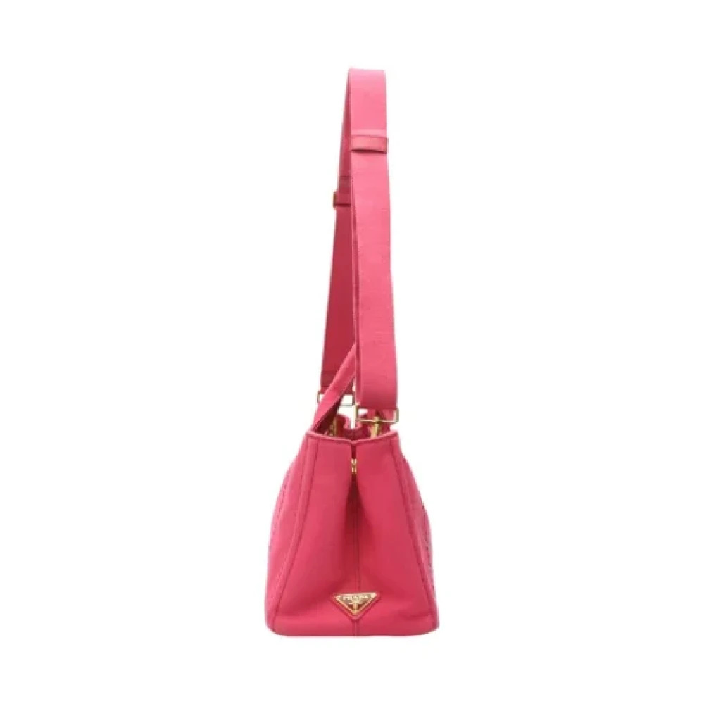 Prada Vintage Pre-owned Fabric totes Pink Dames