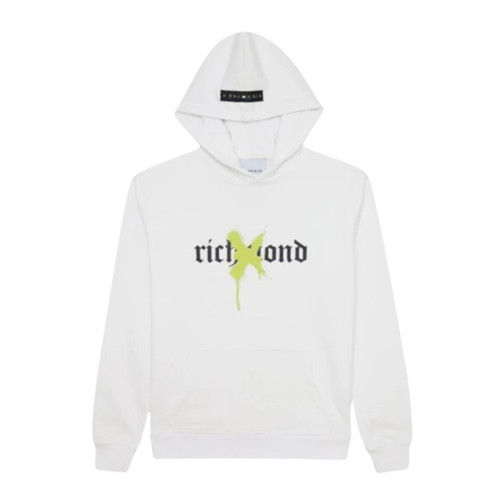 John Richmond Dames Sweatshirt Mode Stijl White Dames