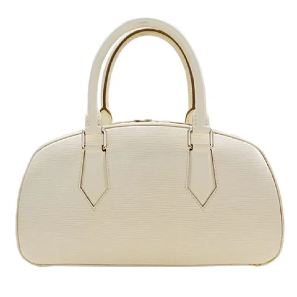 Louis Vuitton Vintage Pre-owned Fabric louis-vuitton-bags White Dames