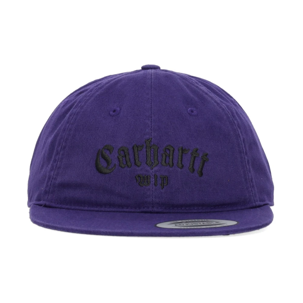 Carhartt WIP Platte Klep Pet Onyx Zwart Purple Heren
