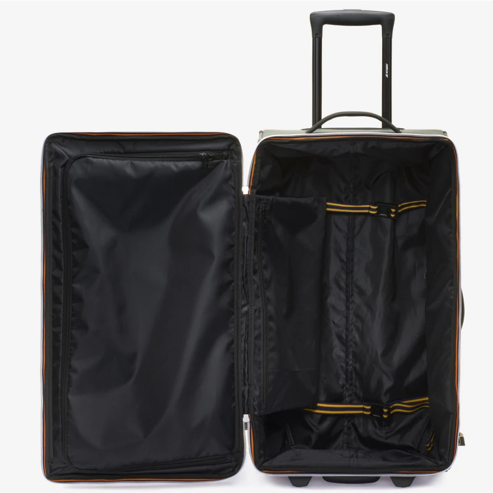 K-way Groen Zwart Trolley Green Unisex