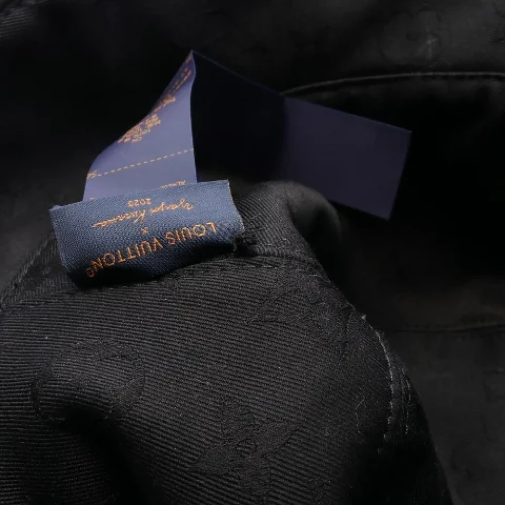 Louis Vuitton Vintage Pre-owned Cotton hats Black Dames