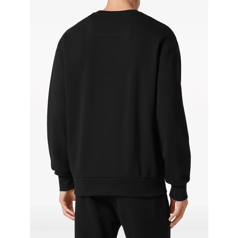 Philipp Plein Zwarte Sweaters Collectie Black Heren