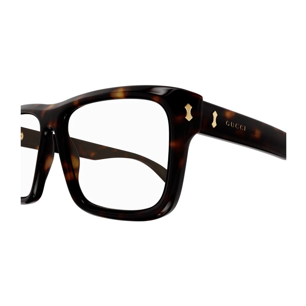 Gucci Acetaat Zonnebril Black Heren