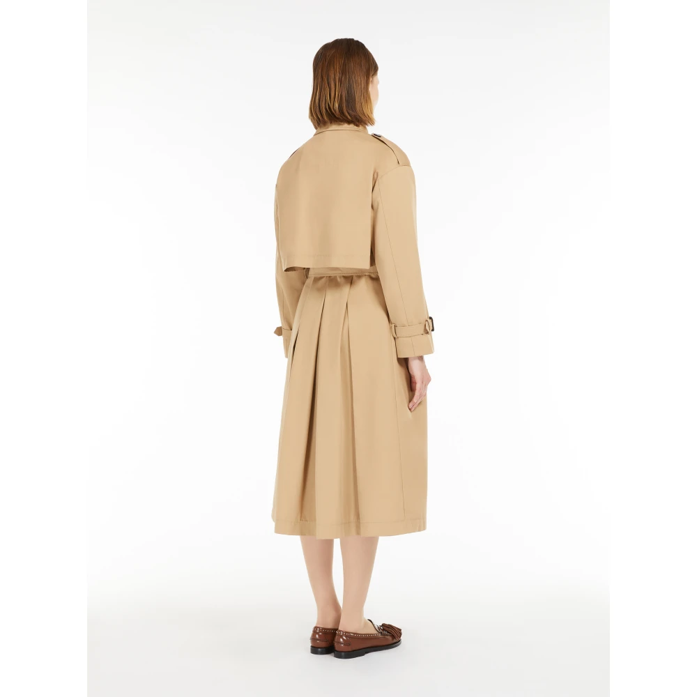 Max Mara Weekend Waterafstotende trenchcoat set Beige Dames