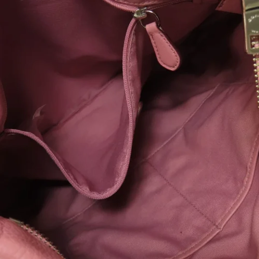 Coach Pre-owned Leather handbags Pink Dames