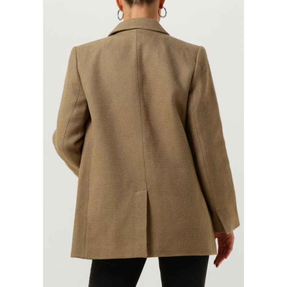 Modström Beige Ginnimd Jacket Dames Blazers Beige Dames