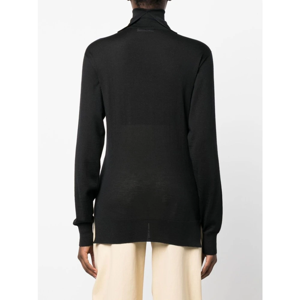 Jil Sander Stijlvolle Sweater voor Mannen en Vrouwen Black Dames