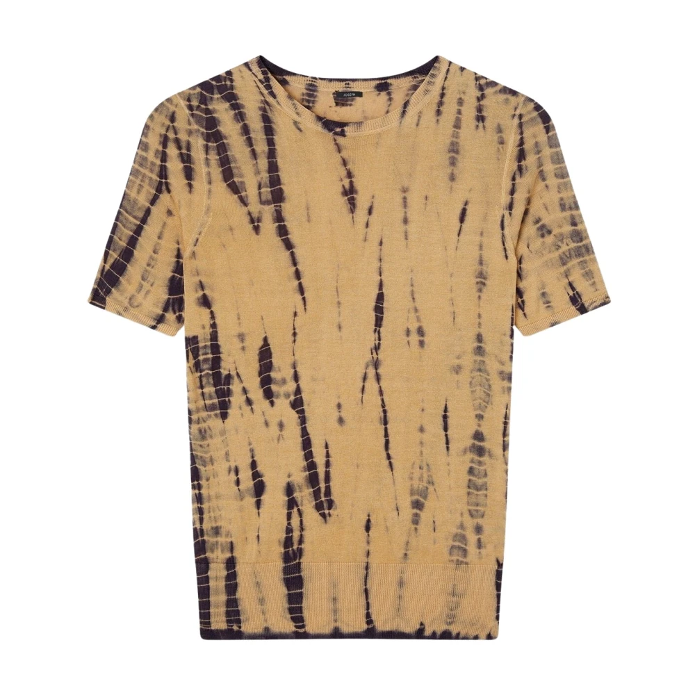 Joseph Tie Dye Gebreide Top Beige Dames