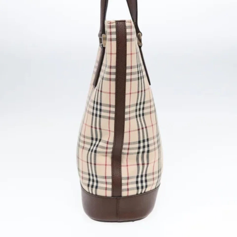 Burberry Vintage Pre-owned Canvas totes Beige Dames