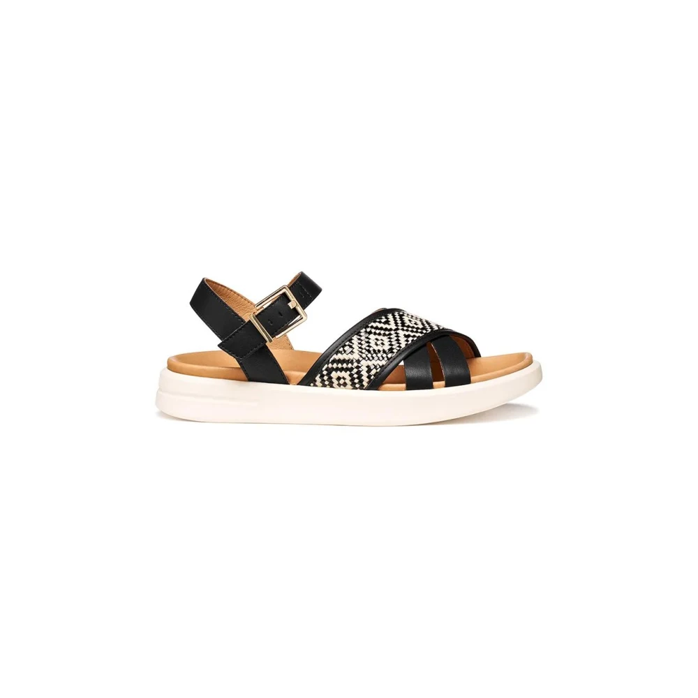 Geox - D Xand 2S Flat Sandal - Shoes - Damen - Schwarzk - 38 Eu - Bild 2