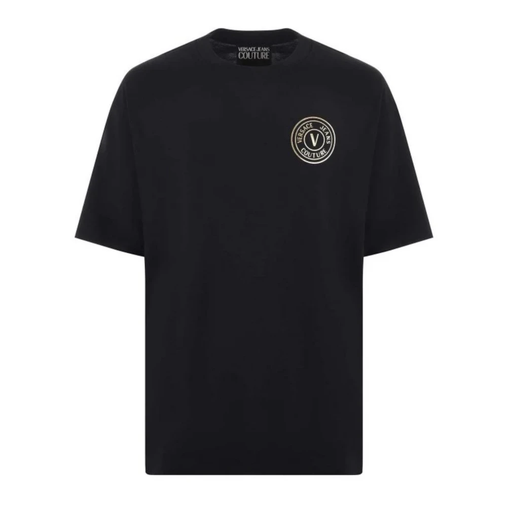 Versace Jeans Couture T-shirts en Polos Black Heren