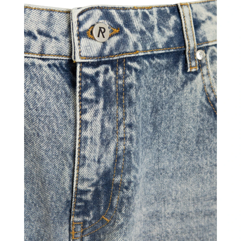 Represent Cargo Denim Jeans Blue Heren