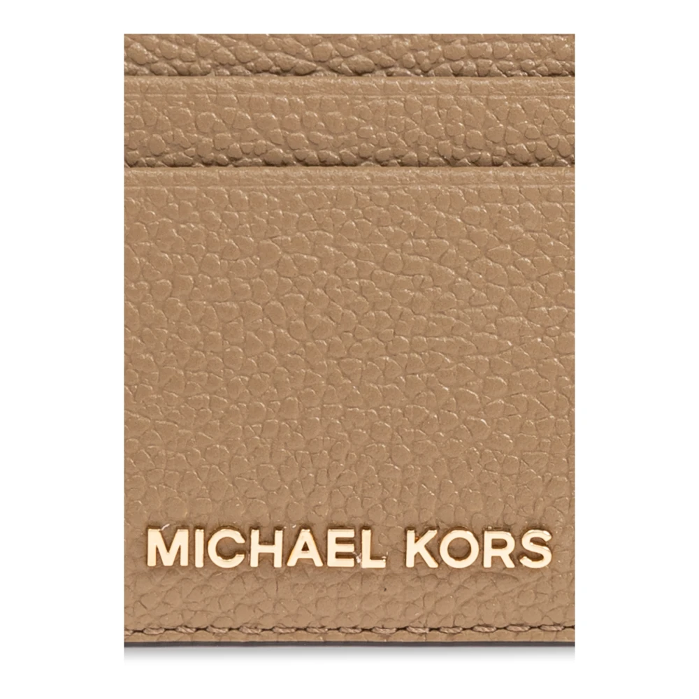 Michael Kors Card Case Jet Set Beige Dames