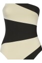 black-one-shoulder-stripe-swimsuit