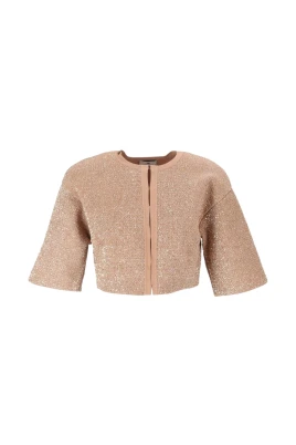 Sequin Stickad Topp