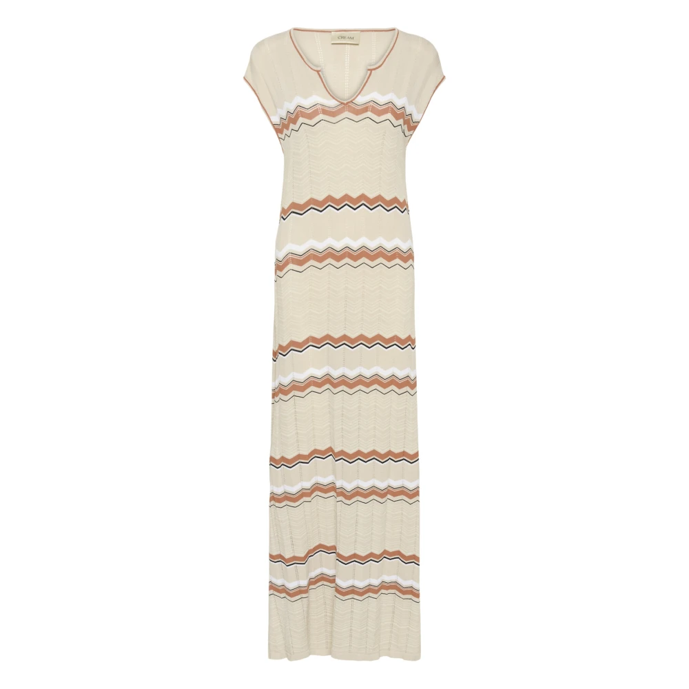 Dresses > Day Dresses > Knitted Dresses - - Cream - Modalova