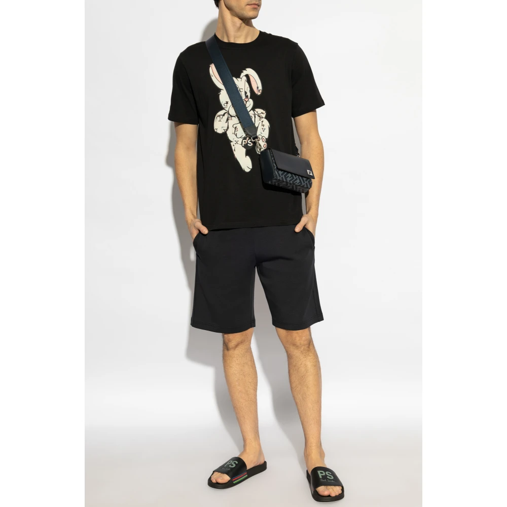 PS By Paul Smith T-shirt met print Black Heren