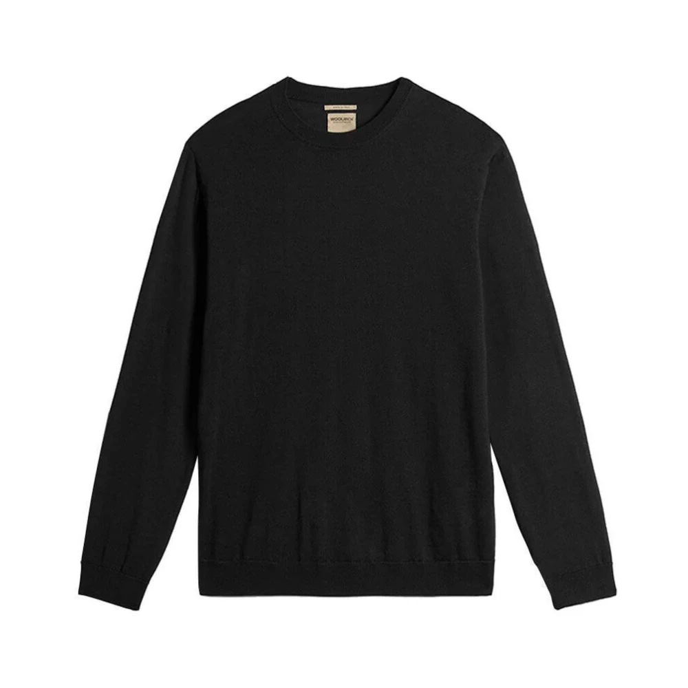 Woolrich Stijlvolle Sweaters Collectie Black Heren