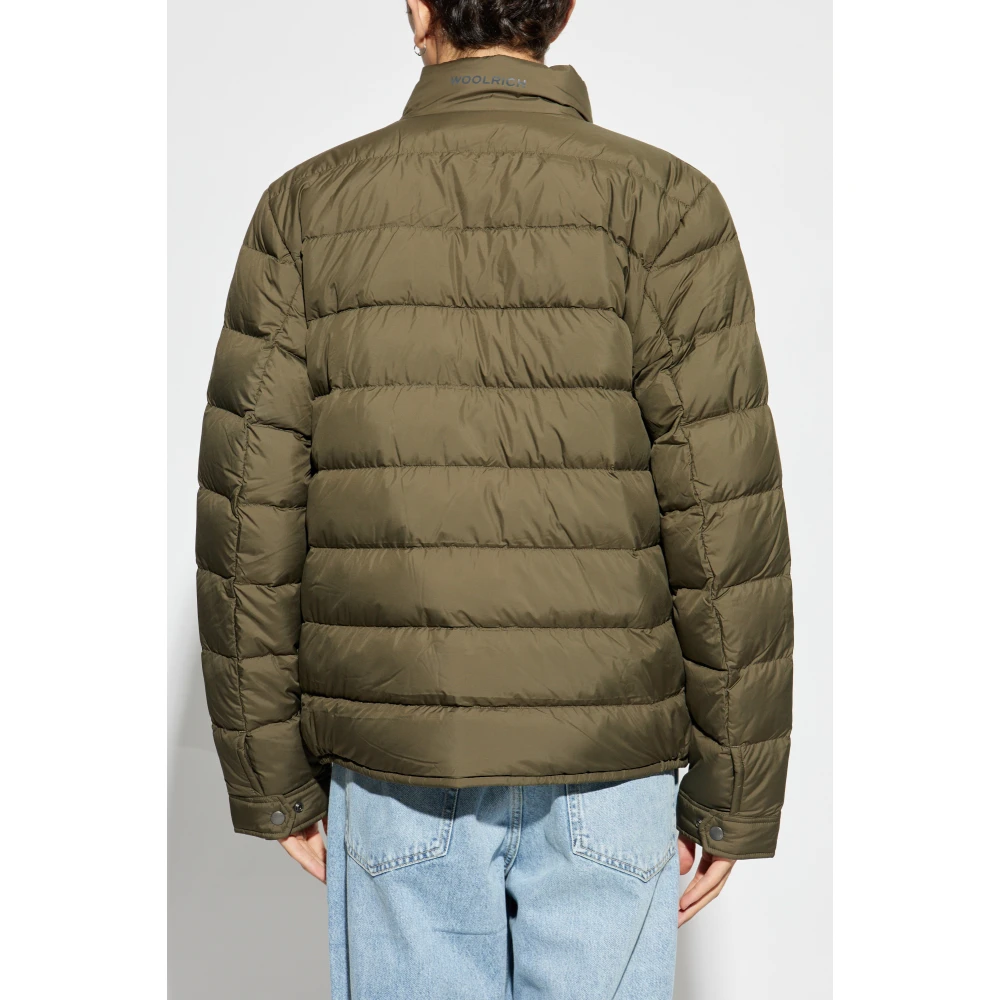 Woolrich Gewatteerde jas Green Heren