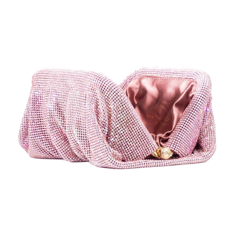 Benedetta Bruzziches Roze Venus La Petite Clutch Tas Pink Dames
