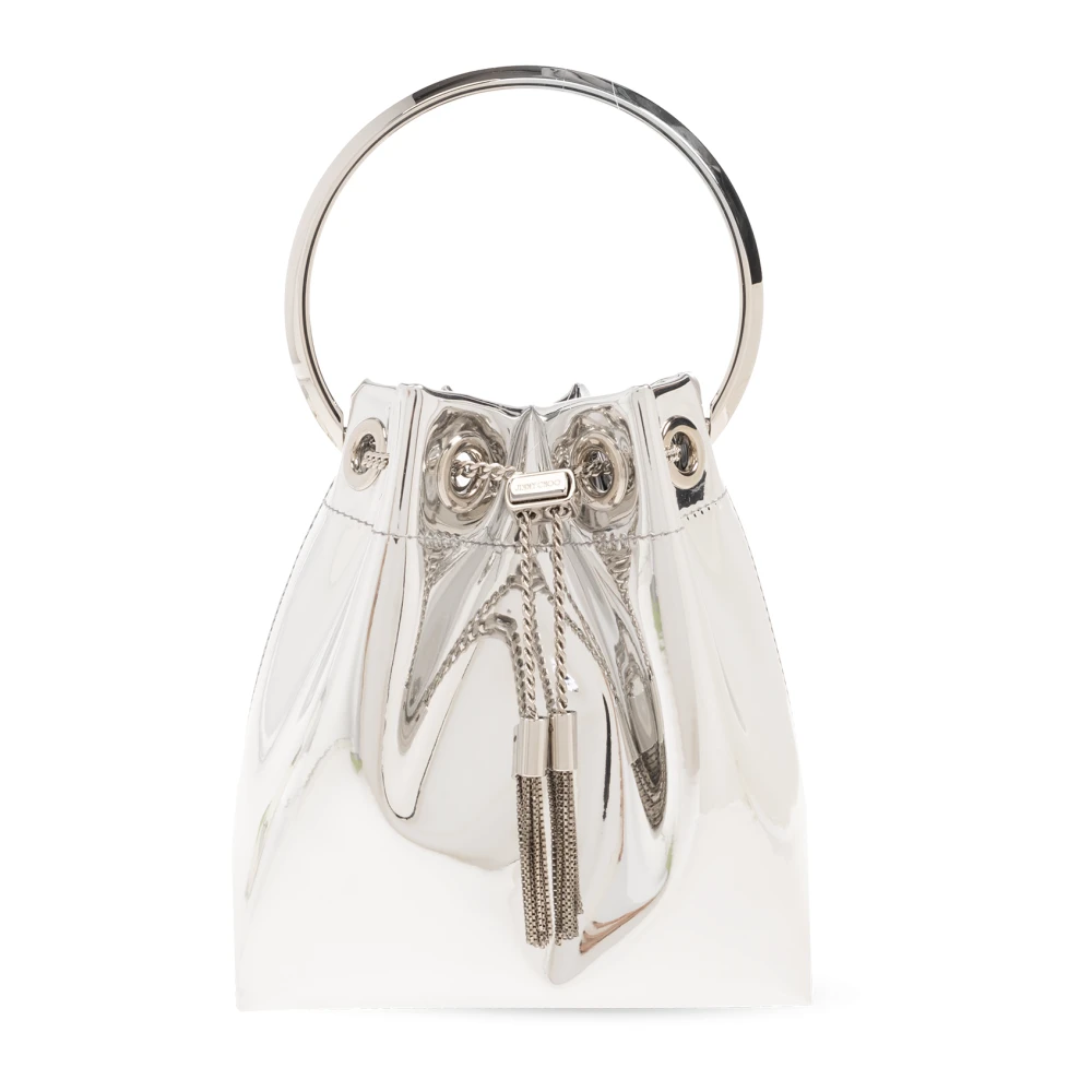 Jimmy Choo Donna Grigio - Secchiello Bon Bon - Bags - One Size - Immagine 5