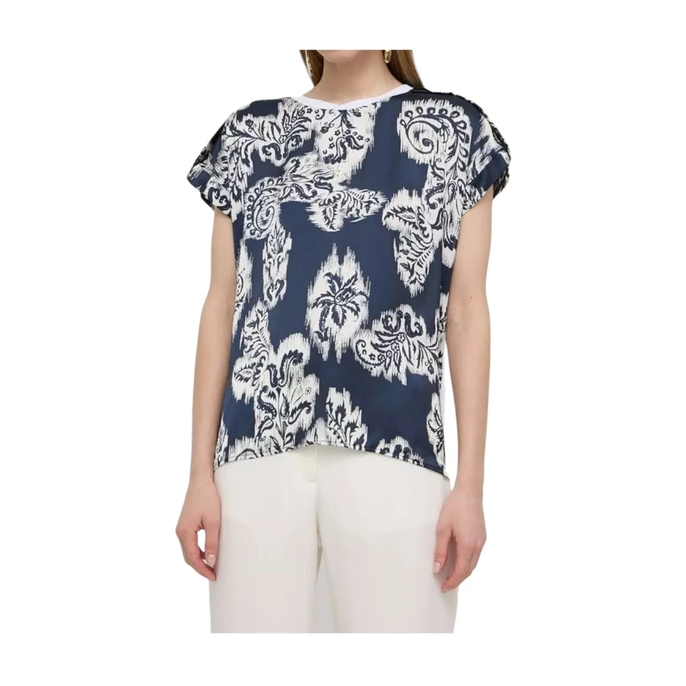 Liu Jo Korte Mouw T-shirt White Dames